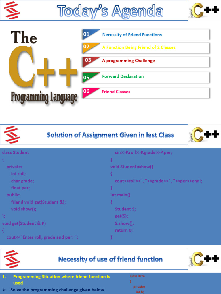 Understanding Friend Functions in C++ | PDF | Computer Engineering | C++