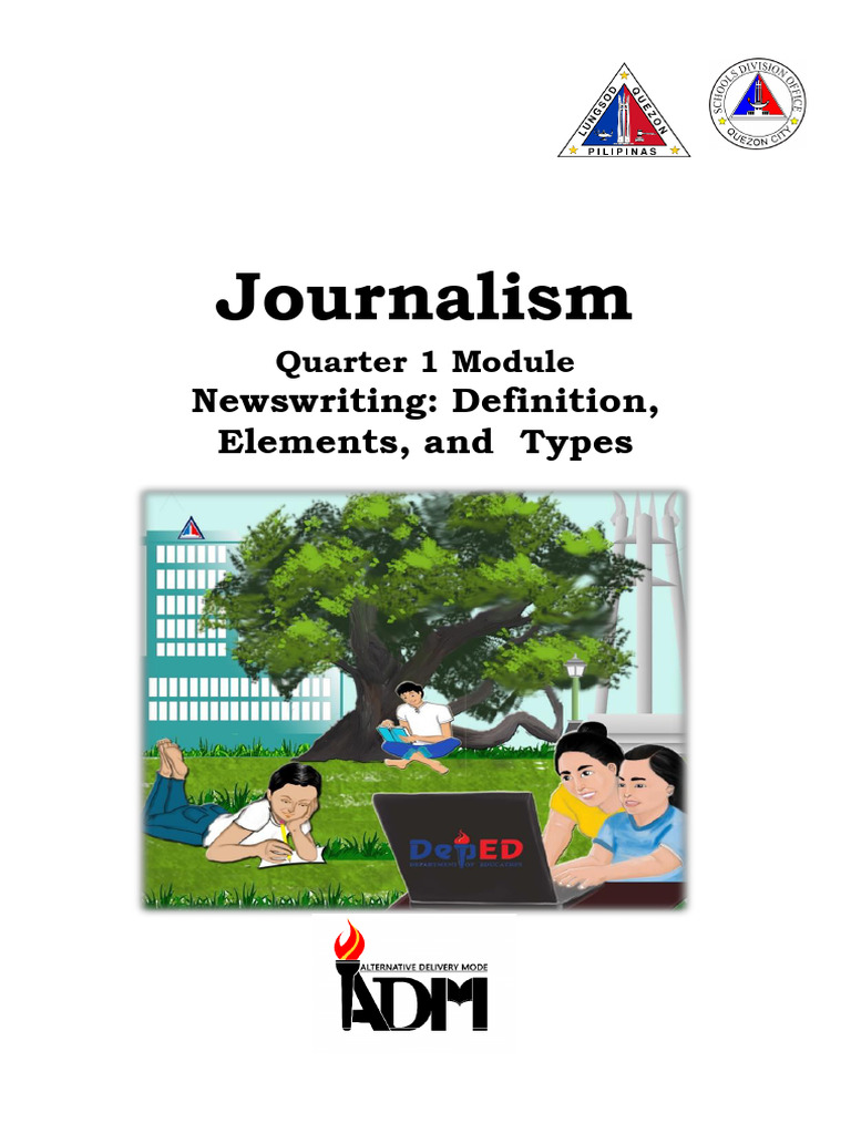 Newswriting Module Answer Key | PDF | News | Learning