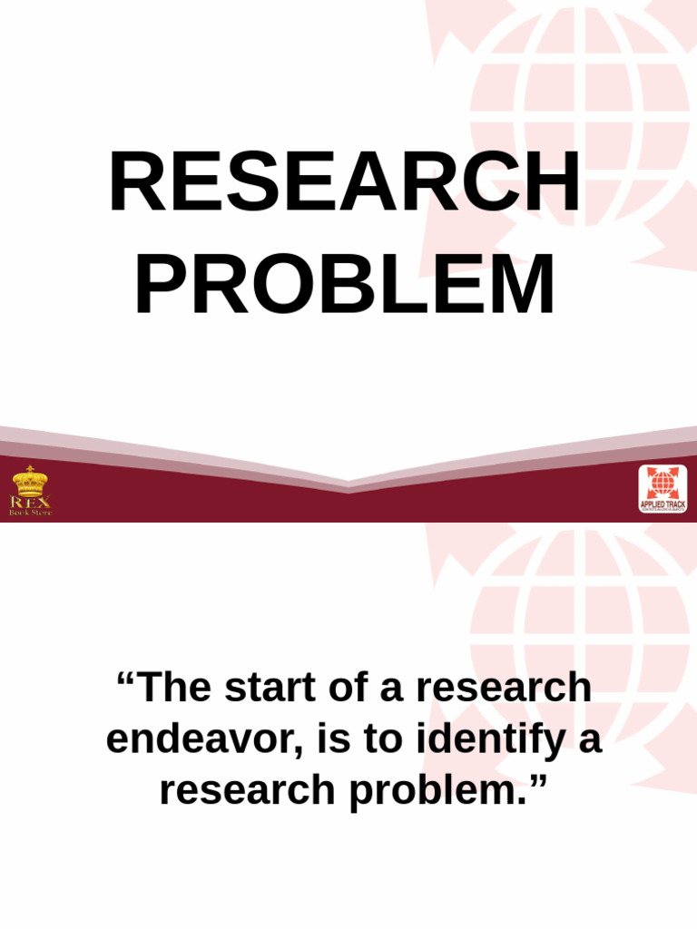 Identifying Research Problems in Education | PDF
