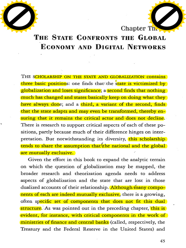 State Dynamics in Globalization | PDF | Sociology | Economies