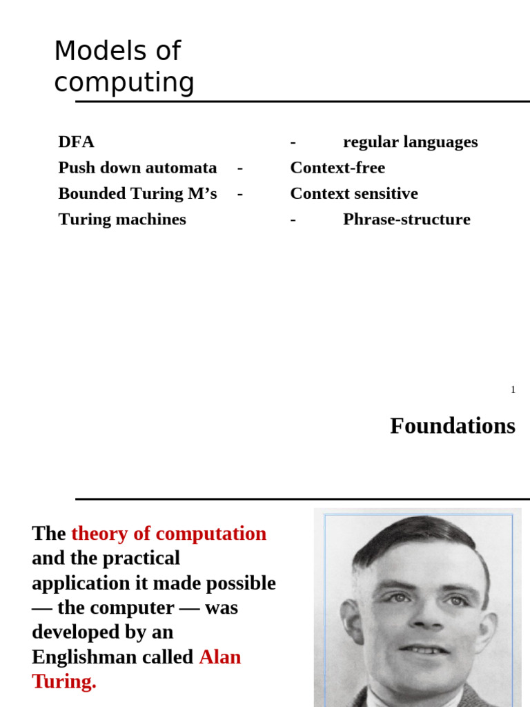 Understanding Turing Machines and AI | PDF | Computing | Theoretical ...