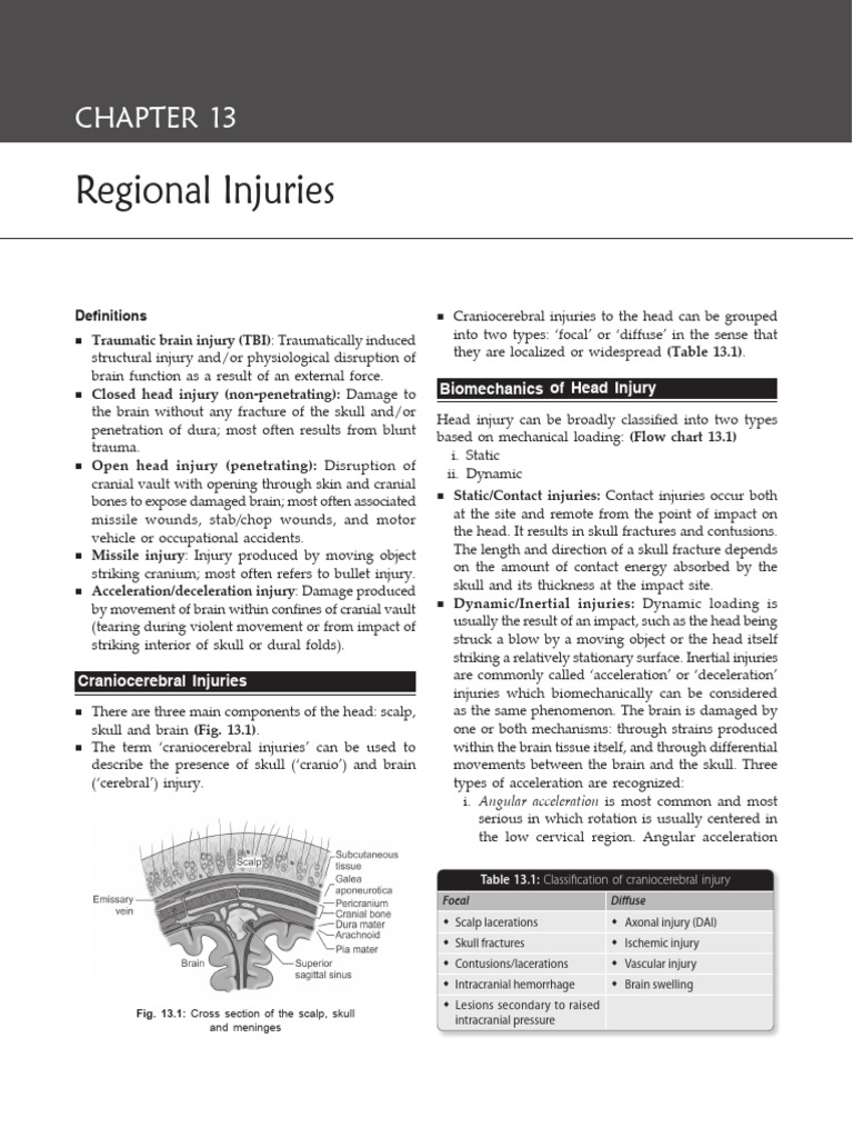 Pincer Contusion and Brain Plaque Insights | PDF | Traumatic Brain ...