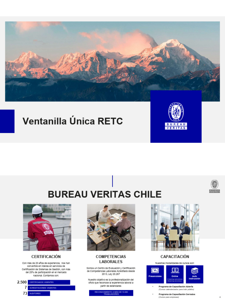 Curso sobre Ventanilla Única RETC | PDF | Reciclaje | Ecosistema