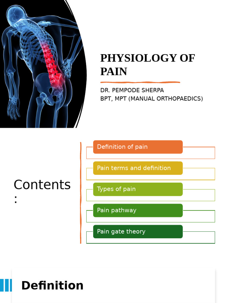 Brief Overview of Pain Physiology | PDF | Pain | Neuron
