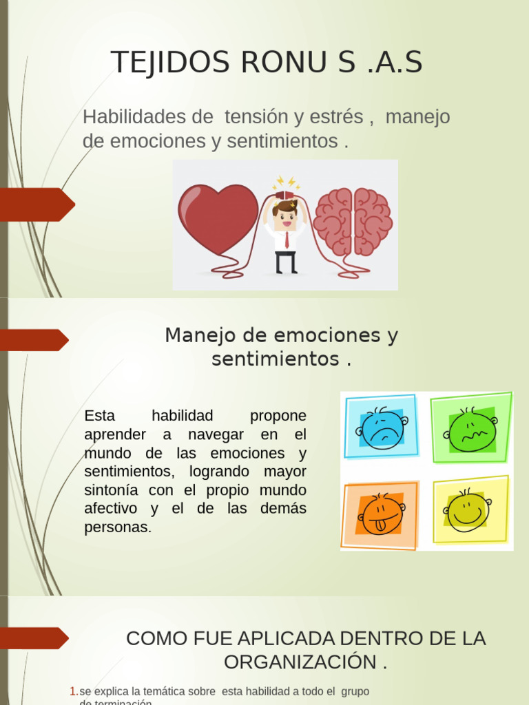 Ronu Capacitacion (Gestion de Riesgo Piscosocial) . | PDF