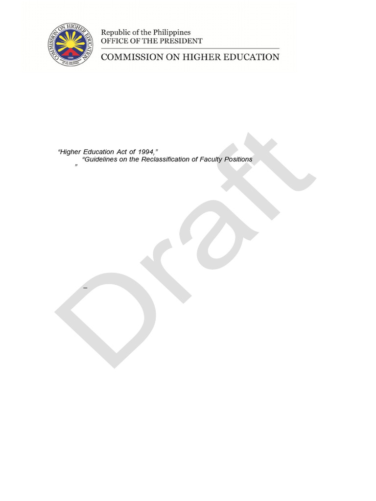 Revised Faculty Evaluation Guidelines 2025 | PDF | Evaluation ...