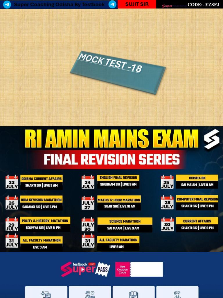 Mock - 18 | PDF