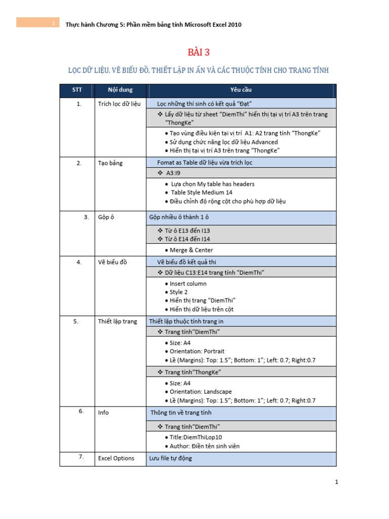 YeuCau Bai3 | PDF