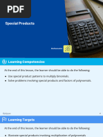 MATHEMATICS8 - QUARTER 1 MODULE 1 - Special Products | PDF ...