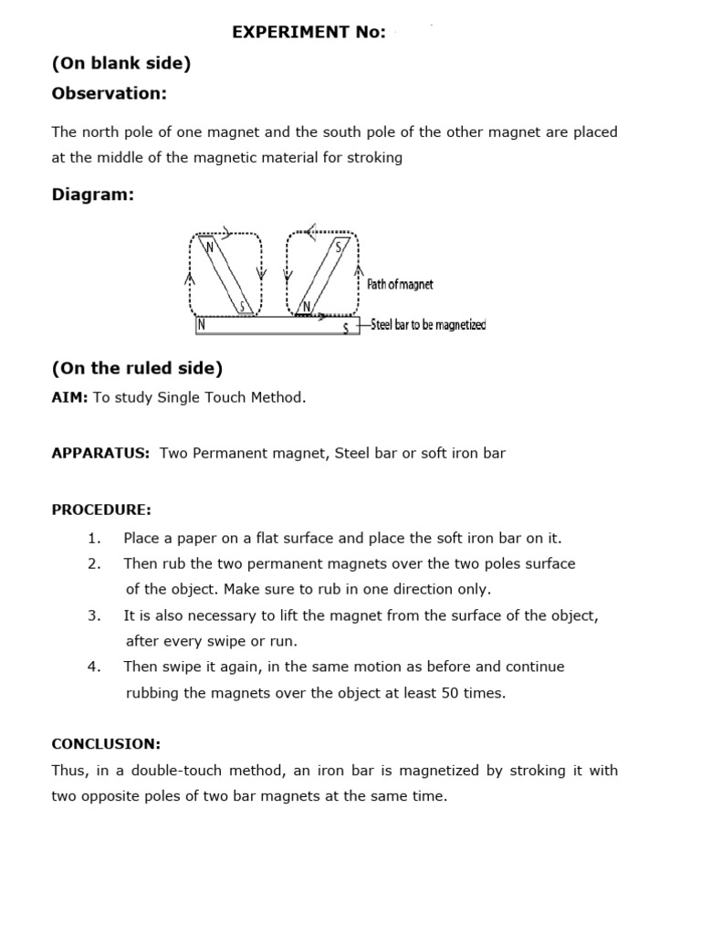 Grade 6 To Study Double Touch Method | PDF