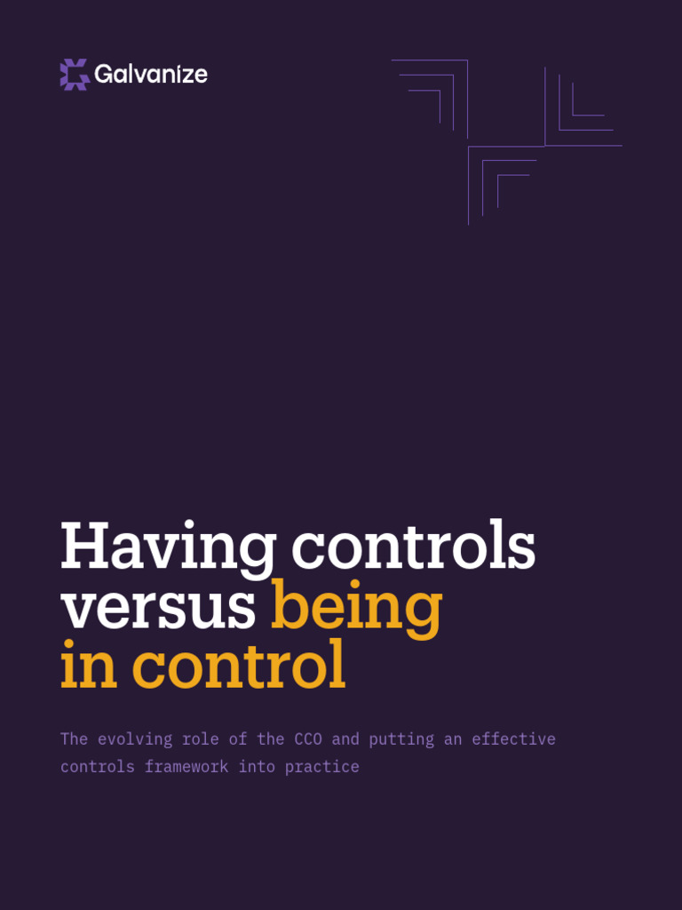 Ebook Controls Vs Being in Control | PDF | Risk Management | Risk