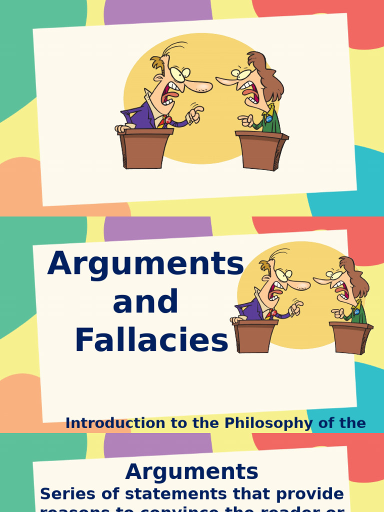 Understanding Arguments and Fallacies | PDF | Fallacy | Argument