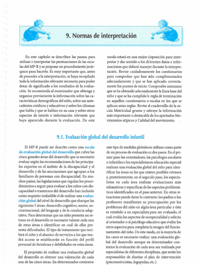 Merril-Palmer-R Normas de Interpretación | PDF