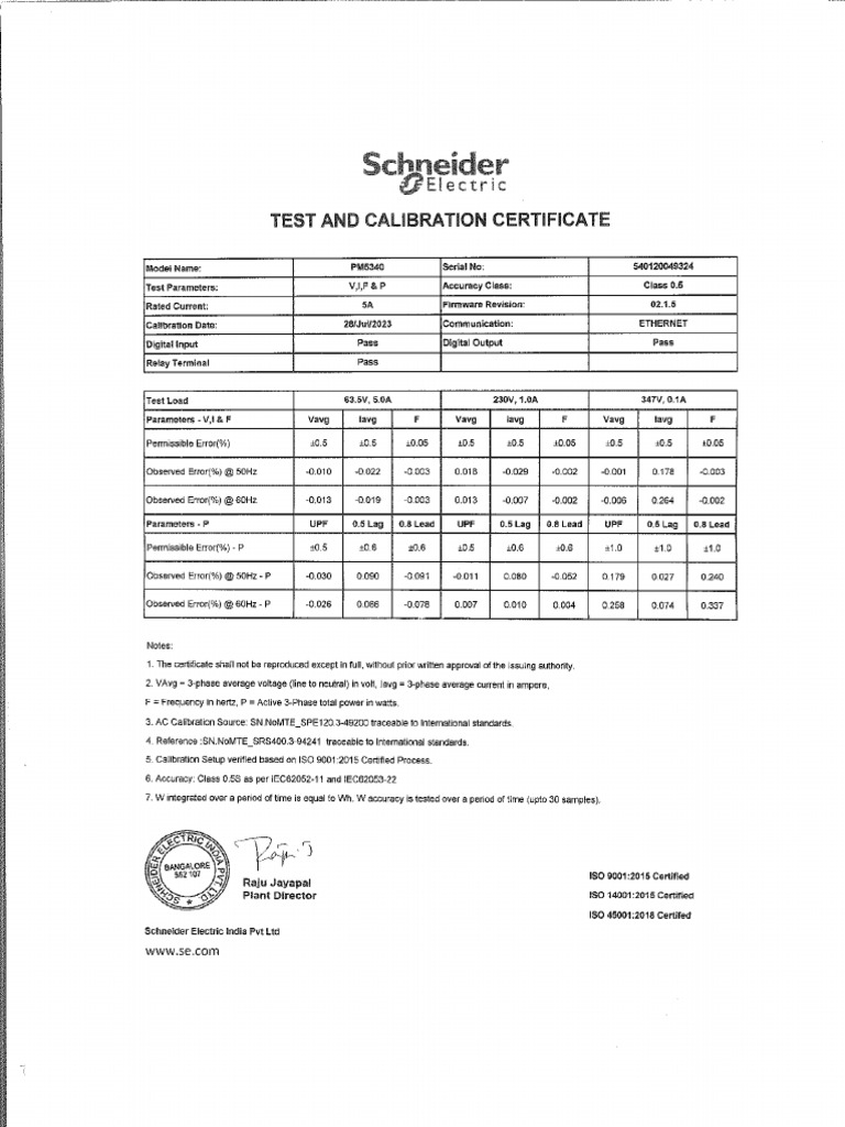 Datos de Calibracion | PDF