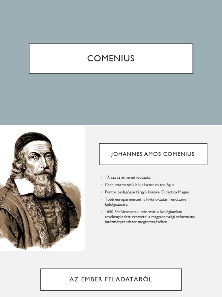 Comenius | PDF
