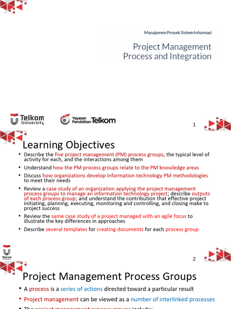 Week 02 - Process Group - Integration Management | PDF | Net Present ...