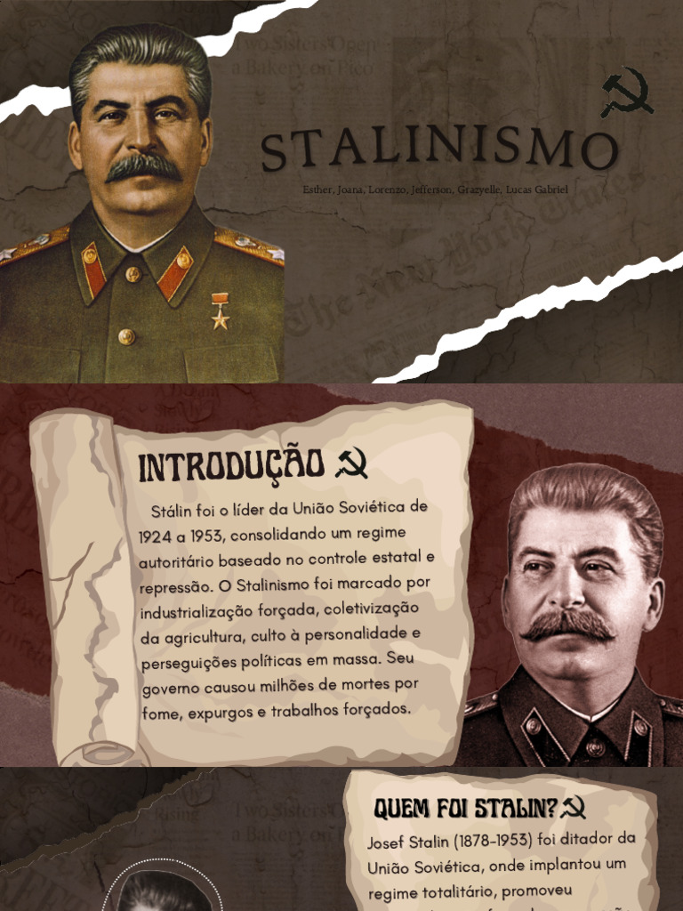 Stalinismo 20250513 075942 0000 | PDF | Joseph Stalin | União Soviética