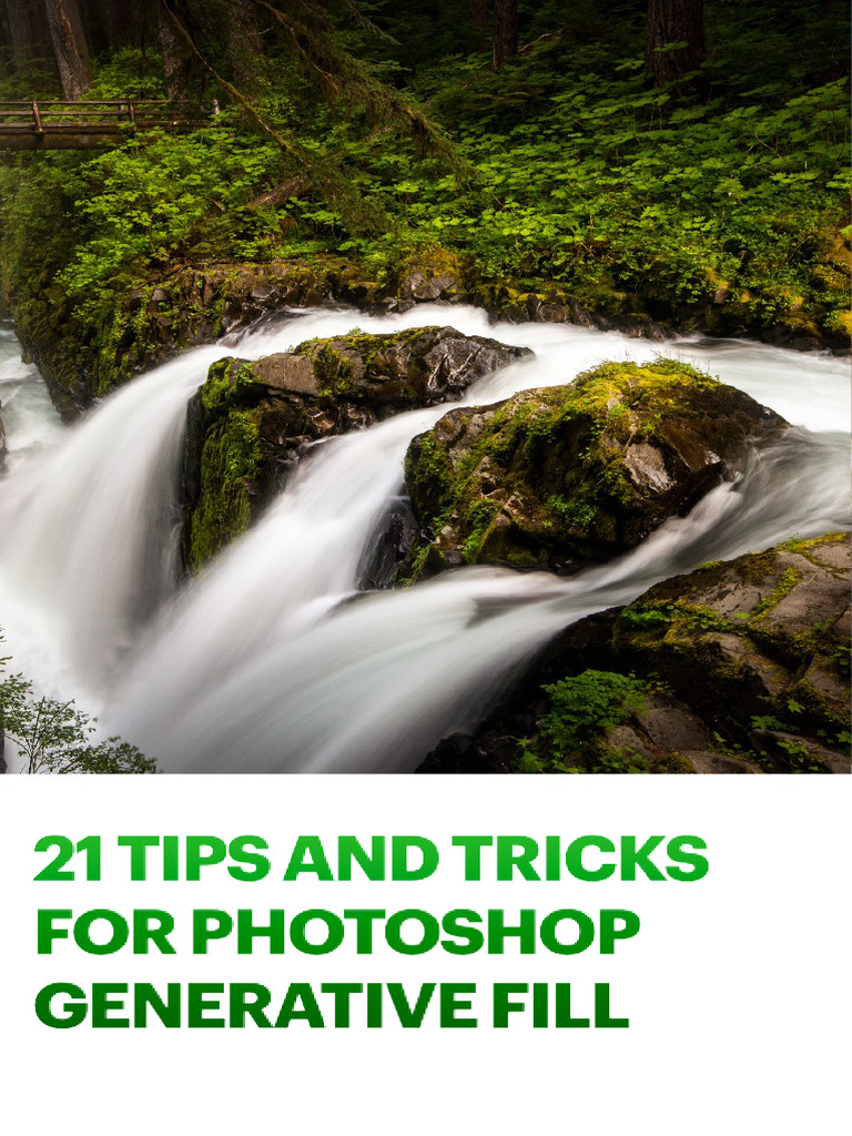 21 Tips for Photoshop Generative Fill | PDF | Adobe Photoshop