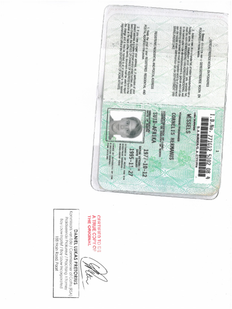 Appendix K CW ID Certified | PDF