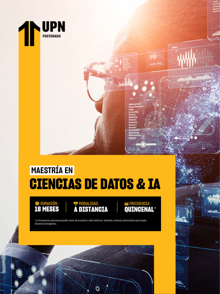 Maestría en Ciencia de Datos & IA UPN | PDF | Inteligencia artificial ...