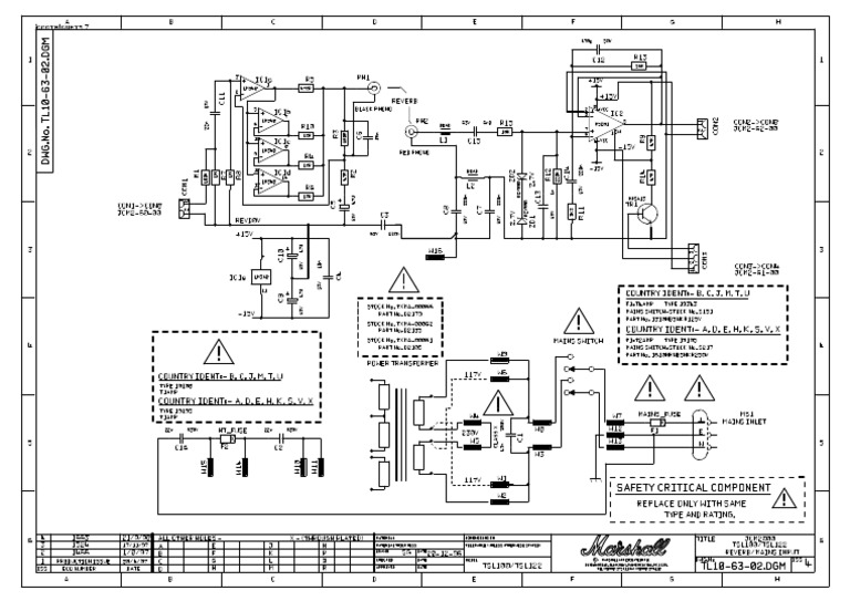 Marshall TSL100-122 Reverb | PDF