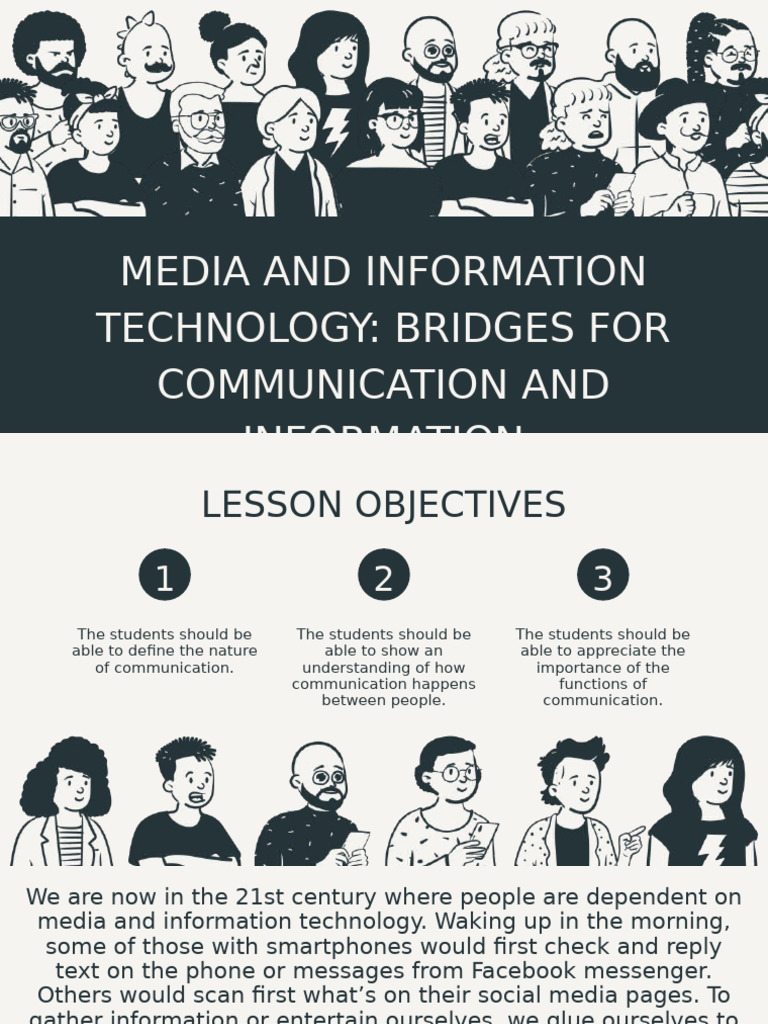 The Influence of Media and Information To Communication | PDF ...