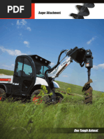 Bobcat Auger Specifications Overview | PDF | Loader (Equipment ...