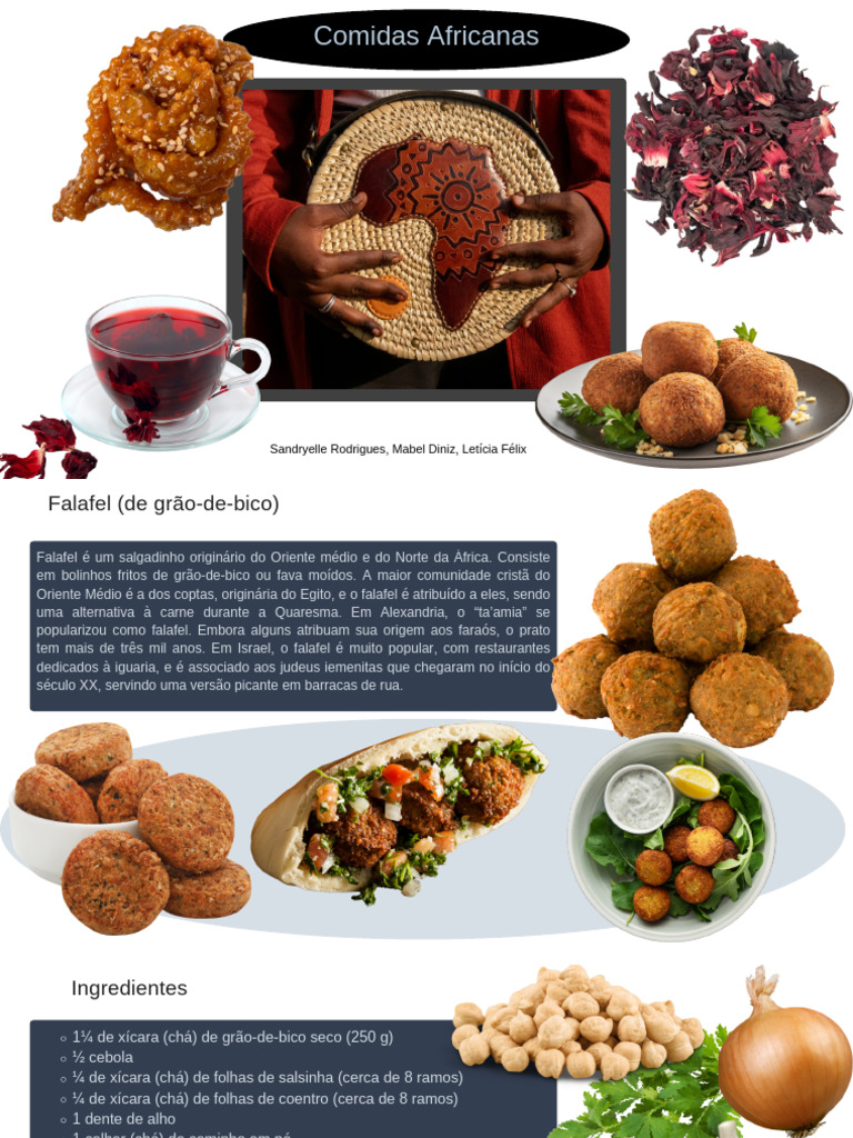 Comidas Africanas - PPTX - 20250401 - 195827 - 0000 | PDF | Chá ...