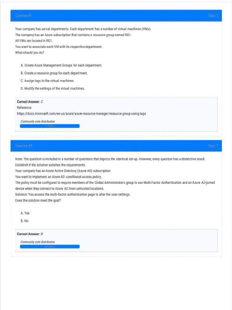Azure VM Tagging and AD Policies Explained | PDF | Virtual Machine ...