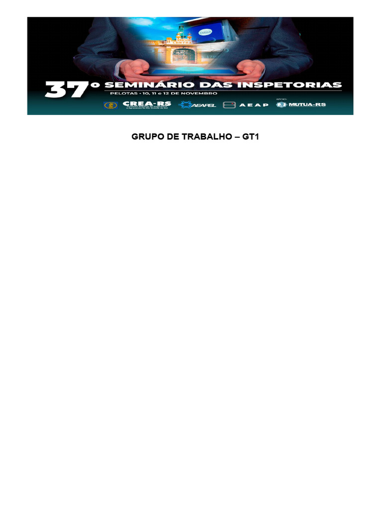 Formulário para GT 2 - Propostas Realizadas | PDF