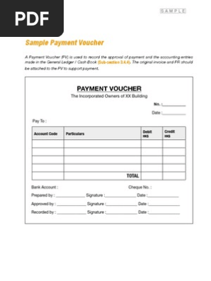 Payment Voucher