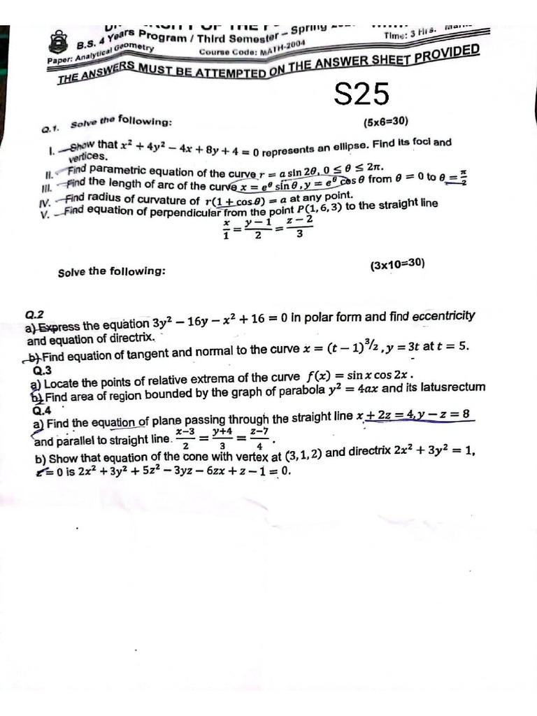 Analytic S25 | PDF