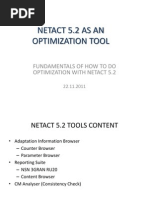 3G NETACT OPTIMIZATION