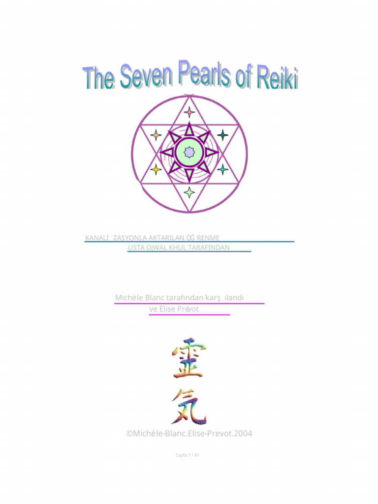 The Seven Pearls of Reiki | PDF