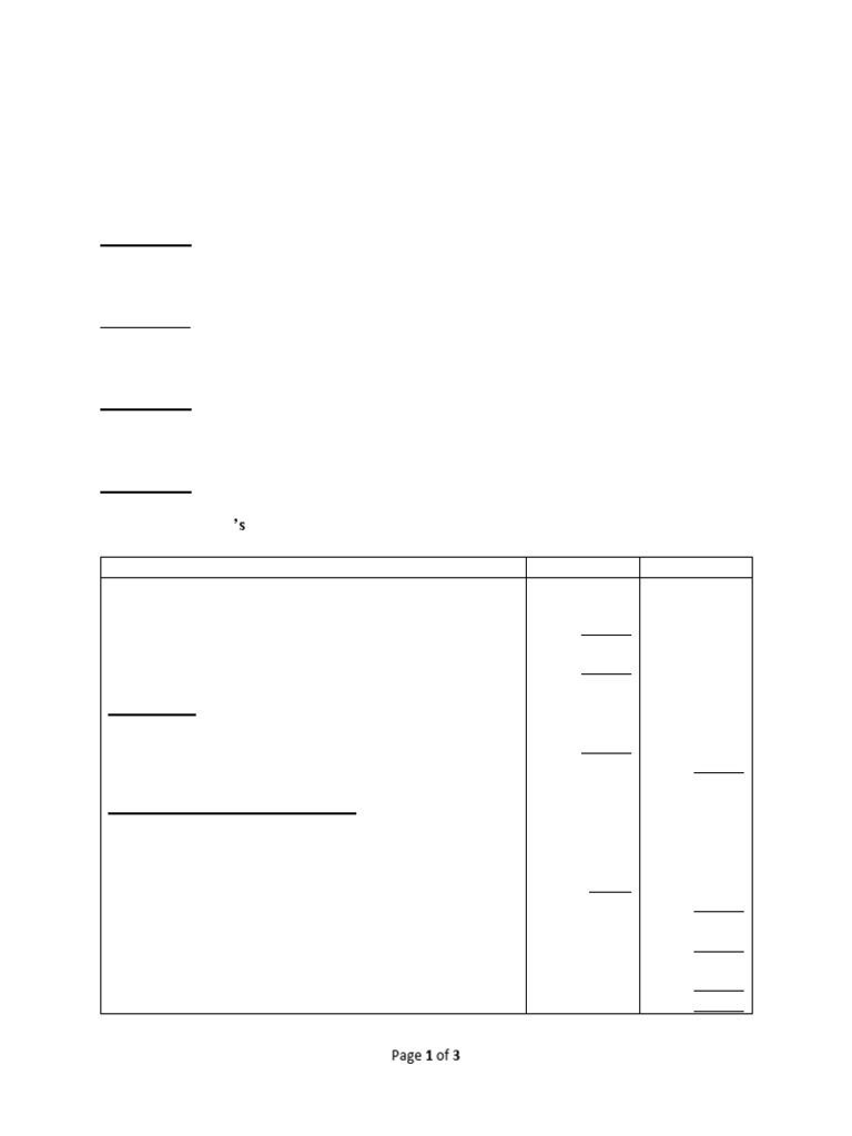Accounts Mid-Term Test Marking Key | PDF | Cost Of Goods Sold | Expense