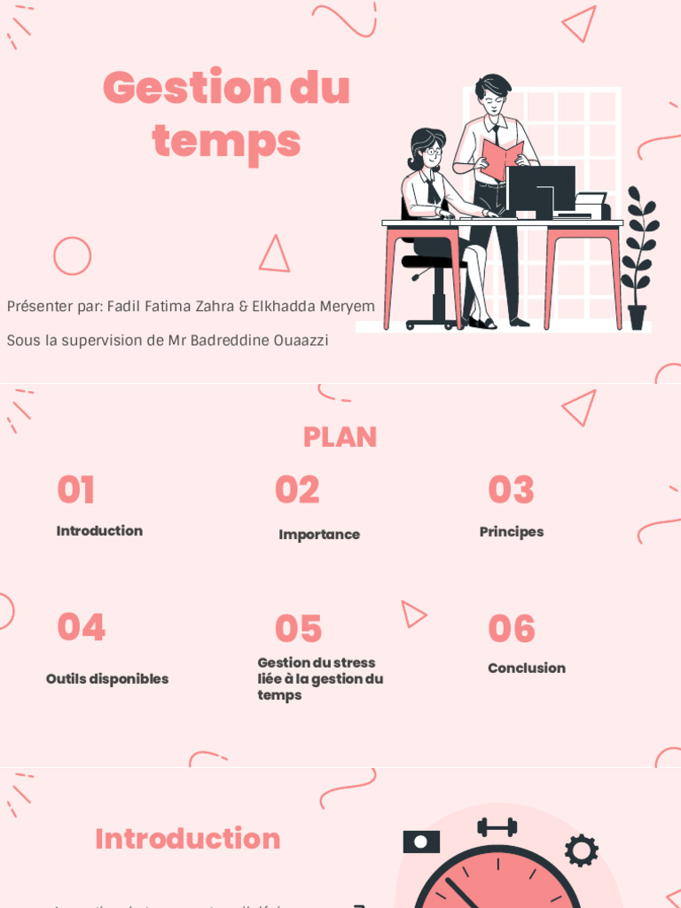 Gestion efficace du temps au travail | PDF | Gestion du temps ...