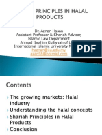 Shariah Principles in Halal Products
