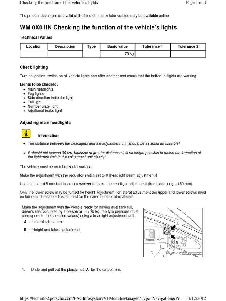 WM 0x01in Lights | PDF | Headlamp | Vehicles