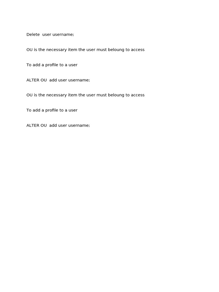 User Profile Access Management | PDF