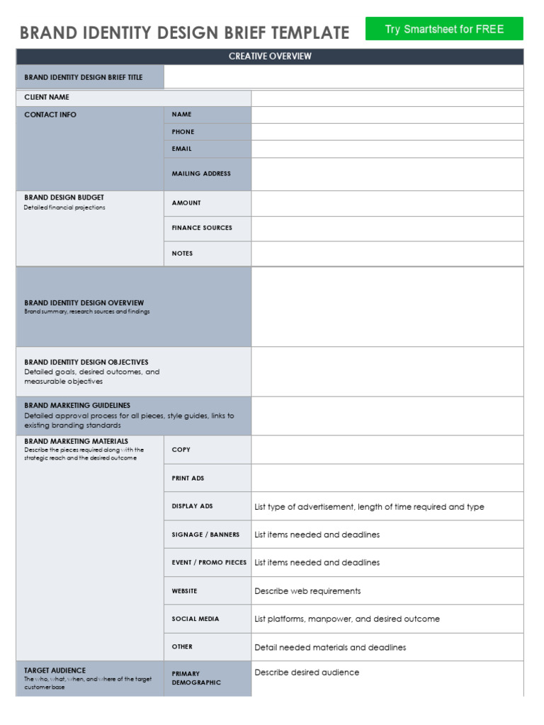 IC Brand Identity Design Brief 11195 PDF | PDF | Brand | Advertising