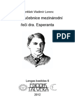 František Vladimír LORENC. Úplná učebnice mezinárodní řeči dra. Esperanta