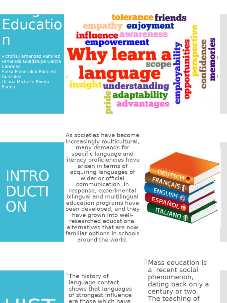 Benefits of Bilingual Education Programs | PDF | Multilingualism ...