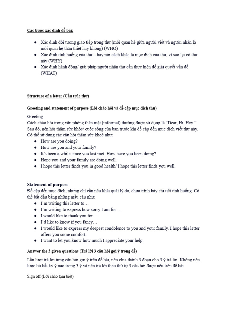 Informal Letter | PDF