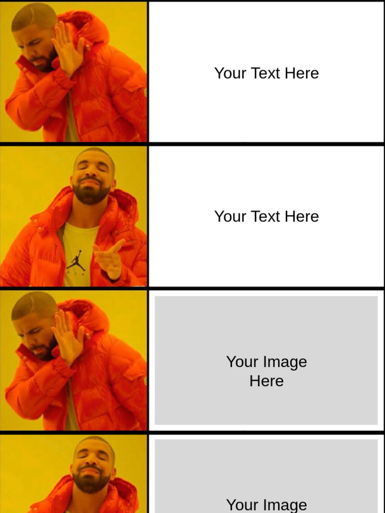Drake Meme PowerPoint Template | PDF