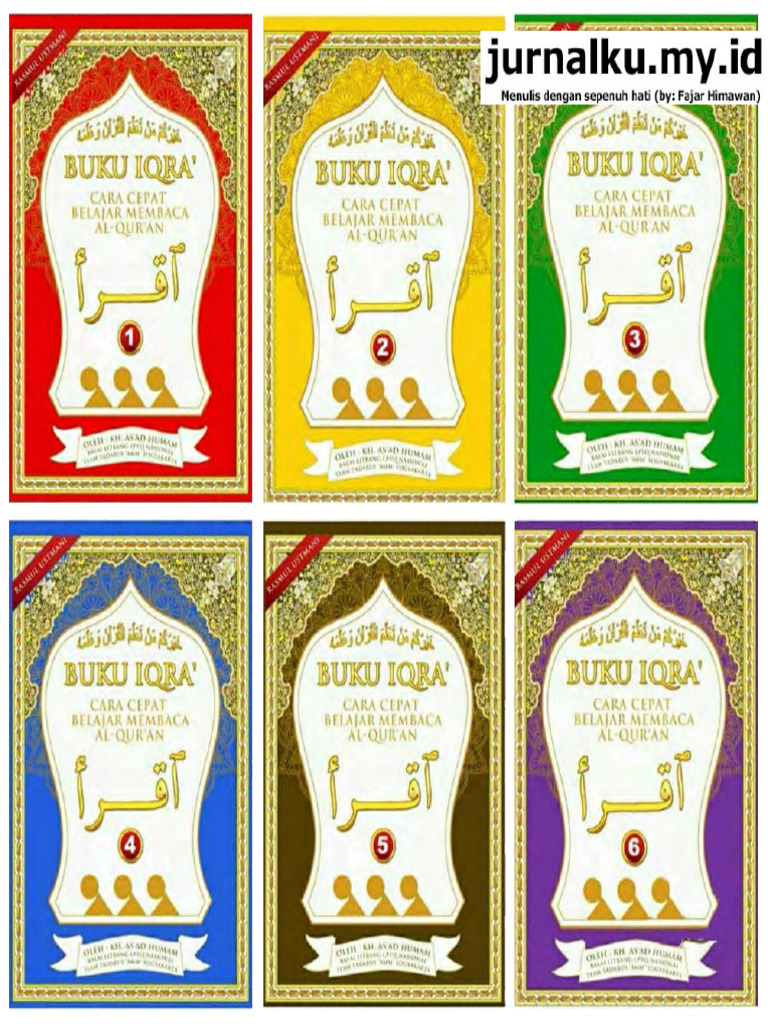Iqro 1-6 Berwarna Rasm Utsmani 1-1 | PDF