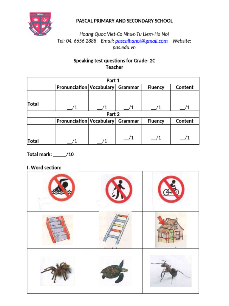2C 2nd Midterm Speaking Test | PDF