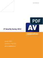 IT Security Survey 2012: Language: English Last Revision: 7 April 2012