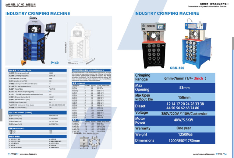 Industry Crimping Machine | PDF