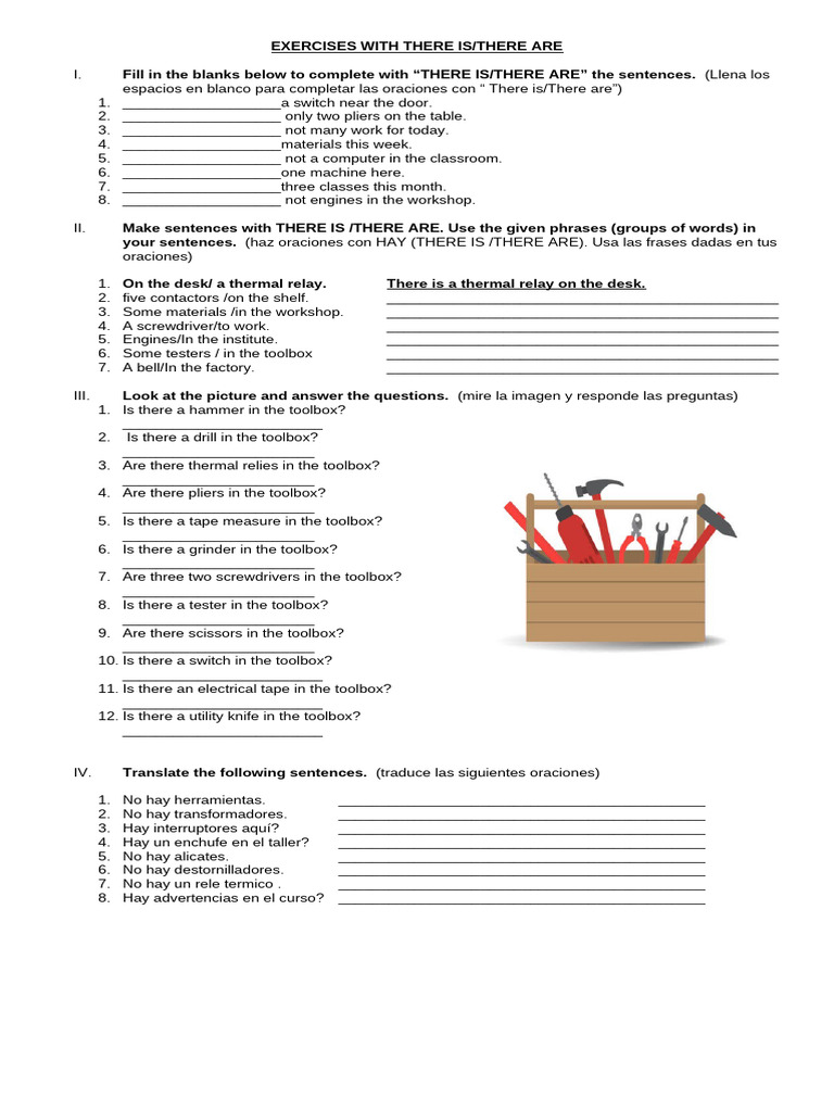 Exercises on 