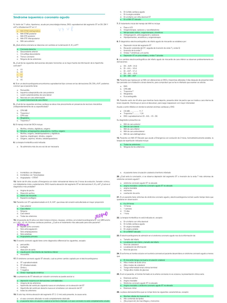 Protocolo IAM Urgencias 2023 | PDF | Infarto de miocardio | Corazón